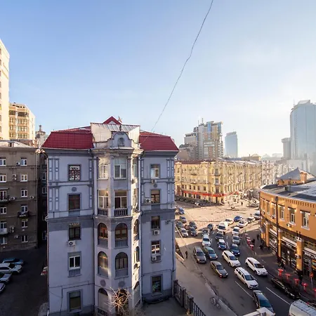 Apartments Near Parus Business Centre Kyiv Exterior photo